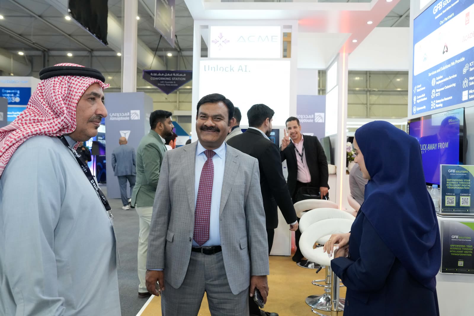 ACME stand activity on Day 2 of LEAP 2026