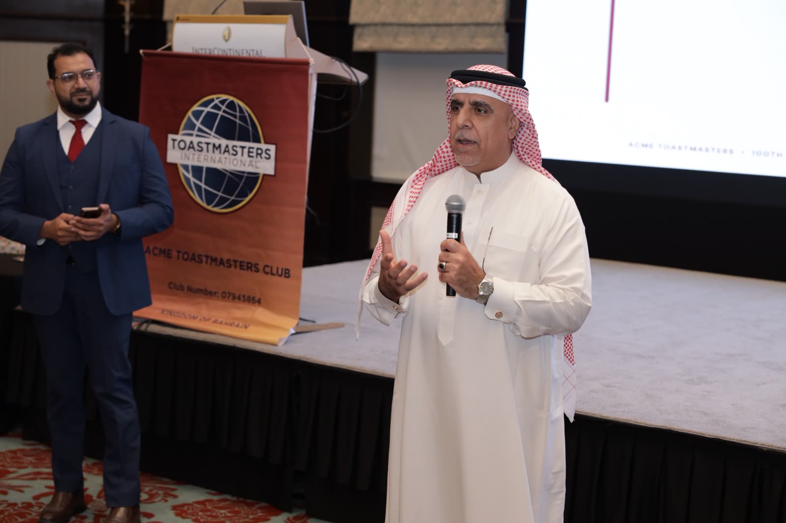 ACME Toastmasters Club 100th meeting celebration
