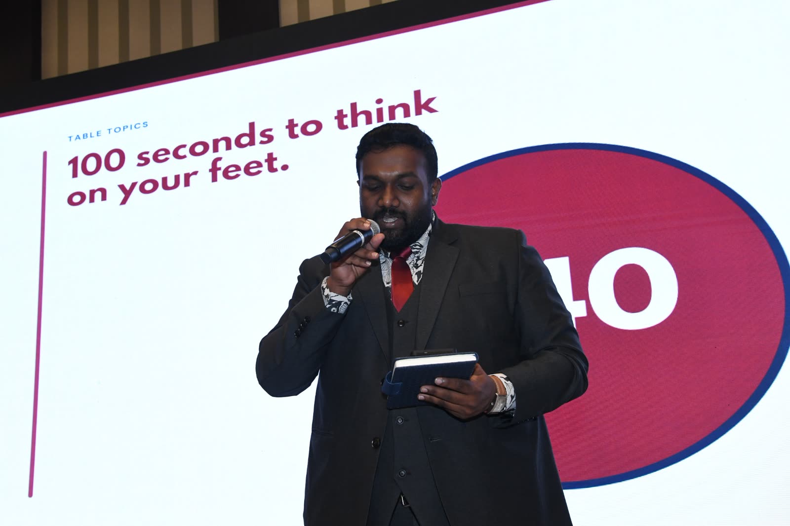 ACME Toastmasters Club 100th meeting celebration