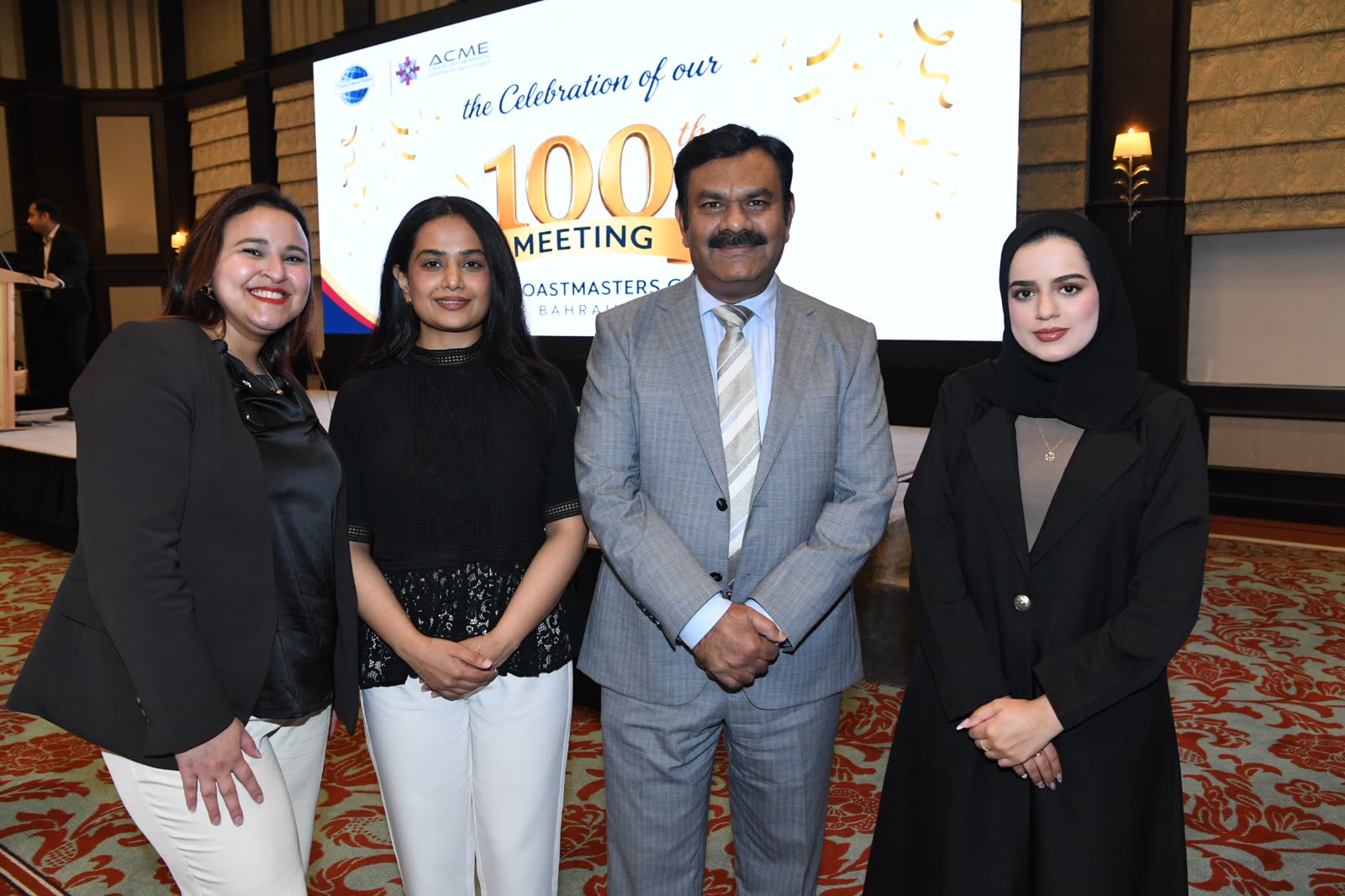 ACME Toastmasters Club 100th meeting celebration