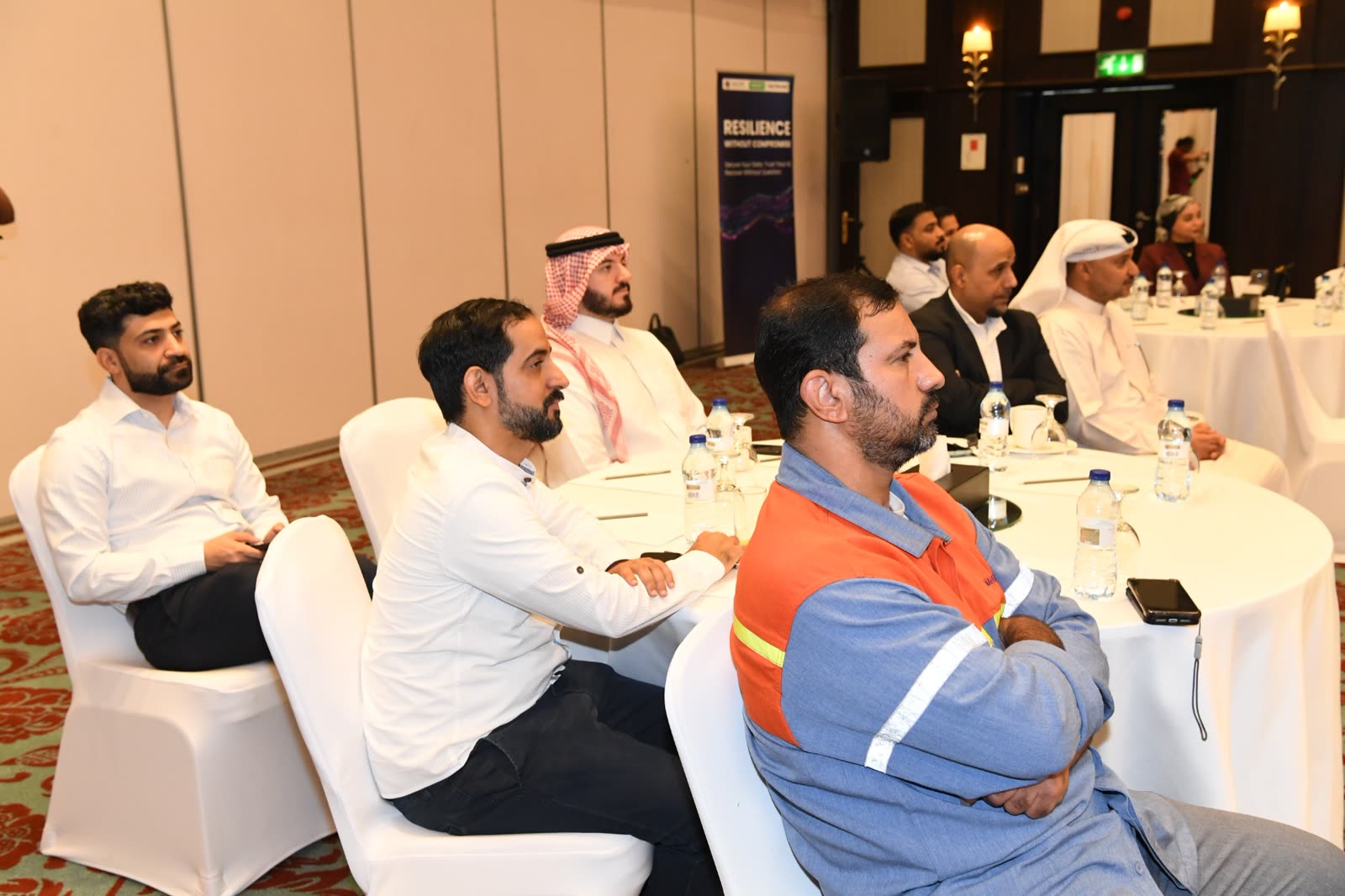 Attendees at the ACME, Veeam and Nutanix Resilience Without Compromise customer roundtable